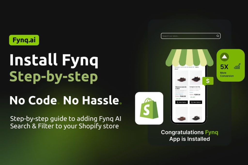 How to install Fynq from the Shopify App Store