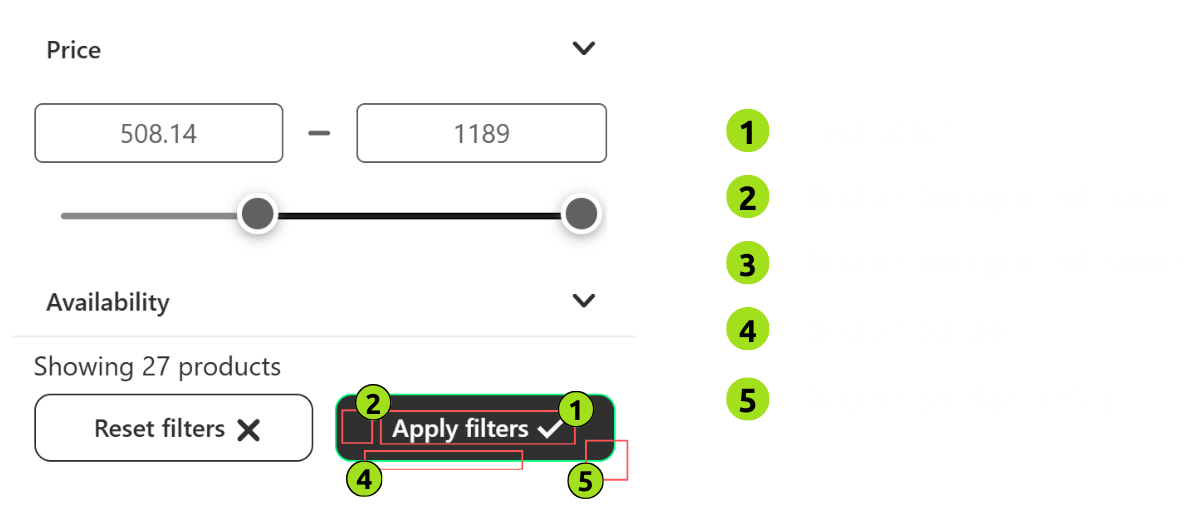 “Apply/Done” Button (Mobile View) 