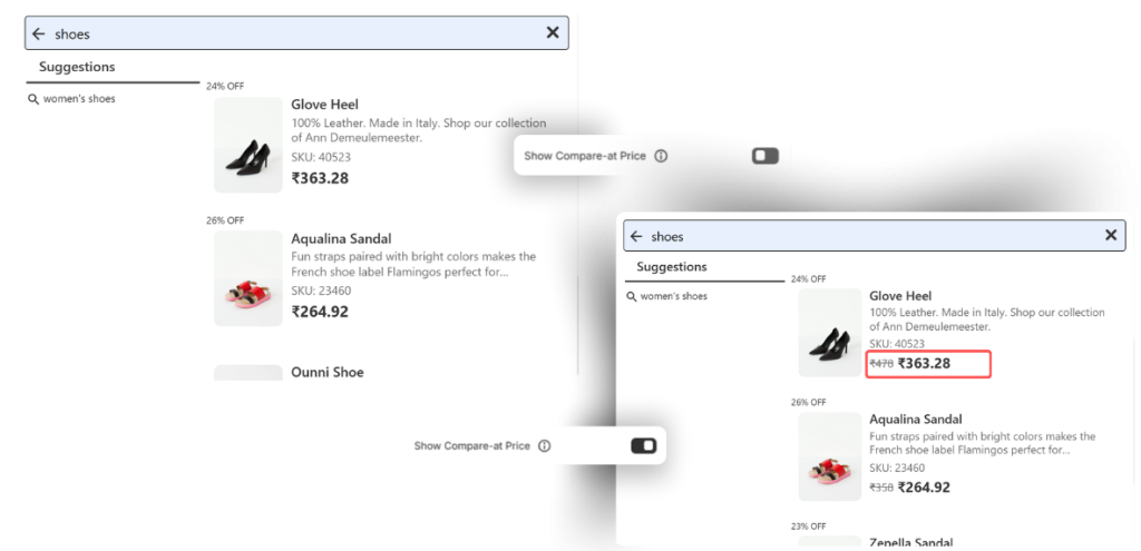 Show Compare-at Price