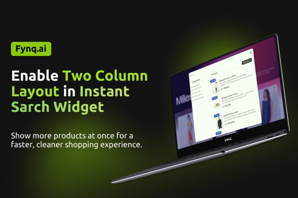 How to enable Two Column layout in Instant Search Widget? Cover Image