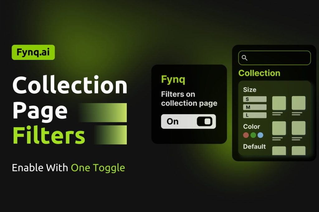 filters on collection pages cover