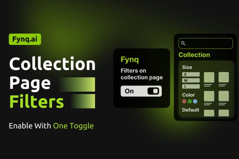 filters on collection pages cover