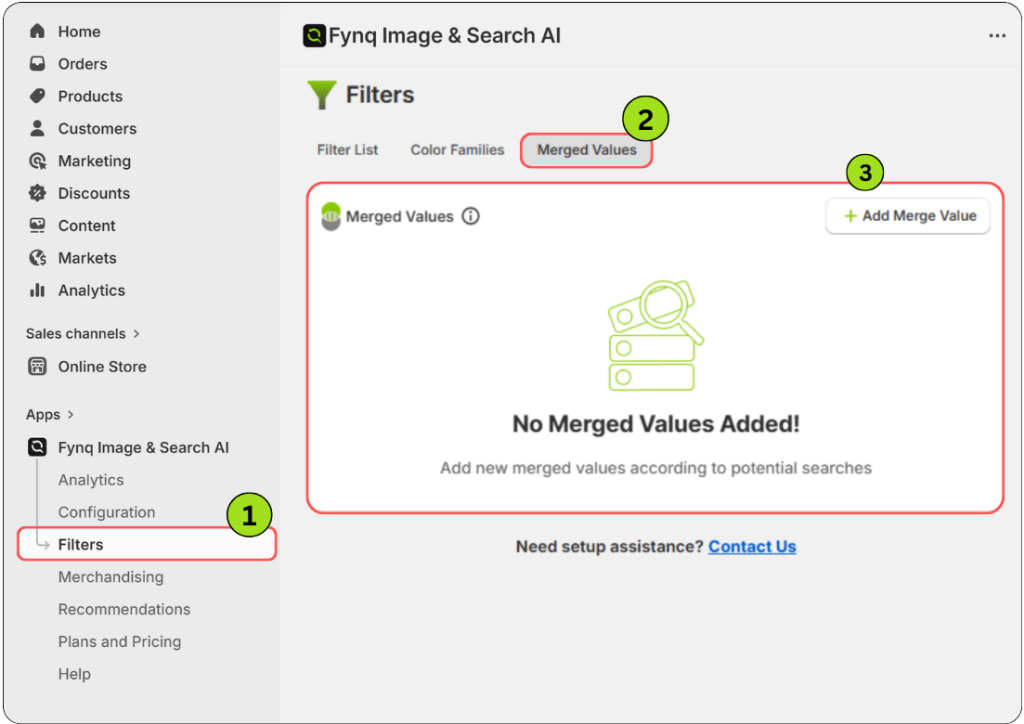 Where to Find Merged Values in Fynq