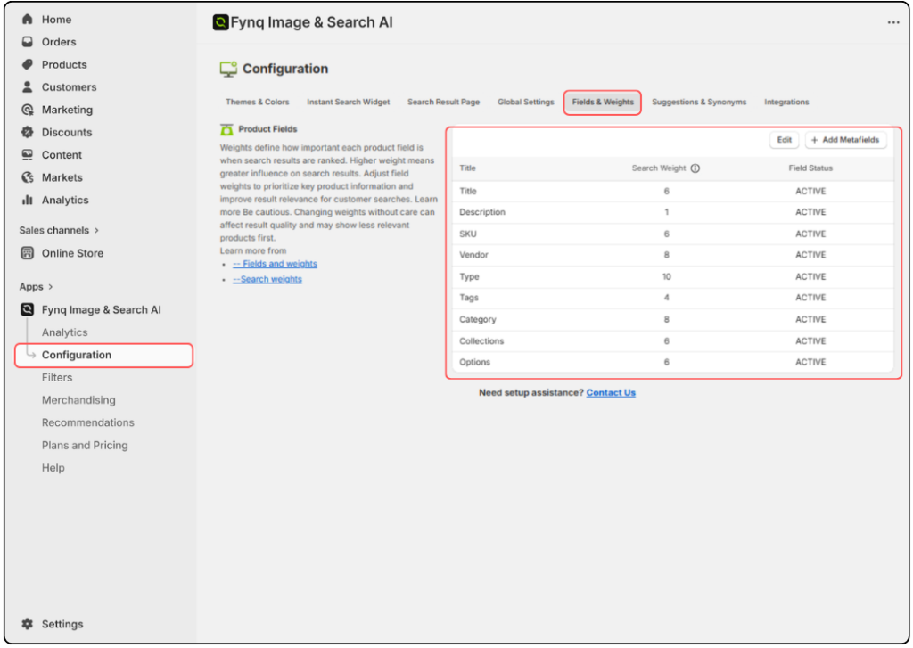 Are Too Many Fields Assigned High Search Weight?