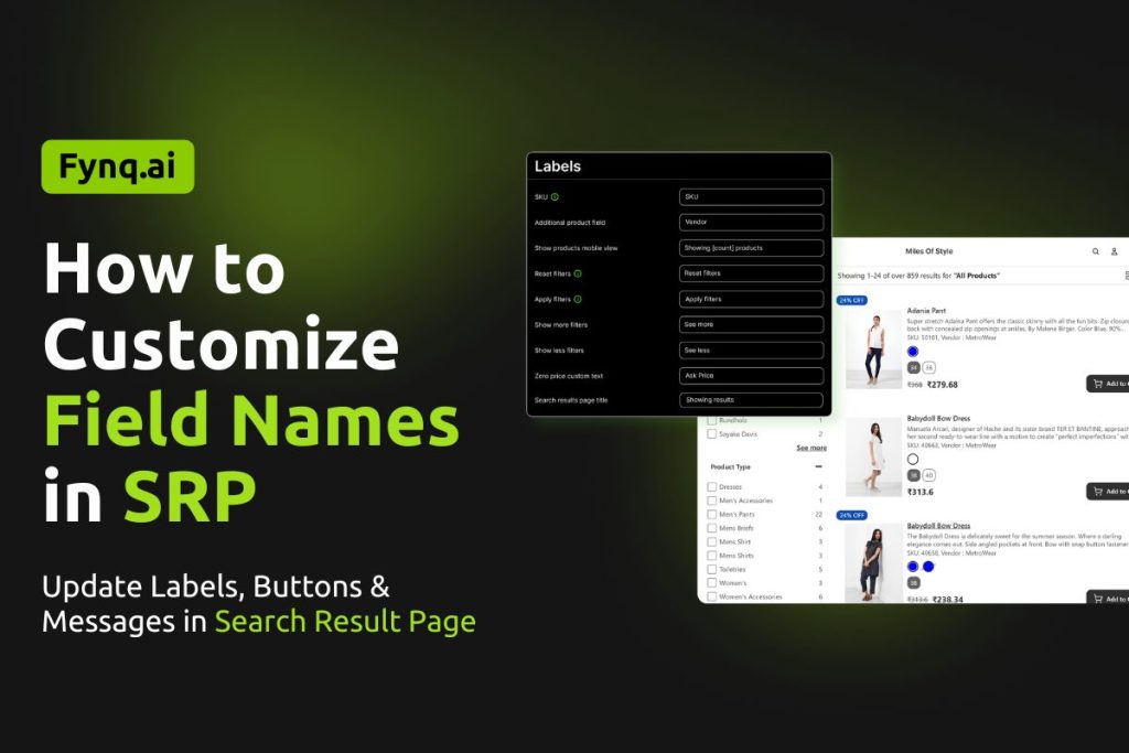 Customizing field names cover