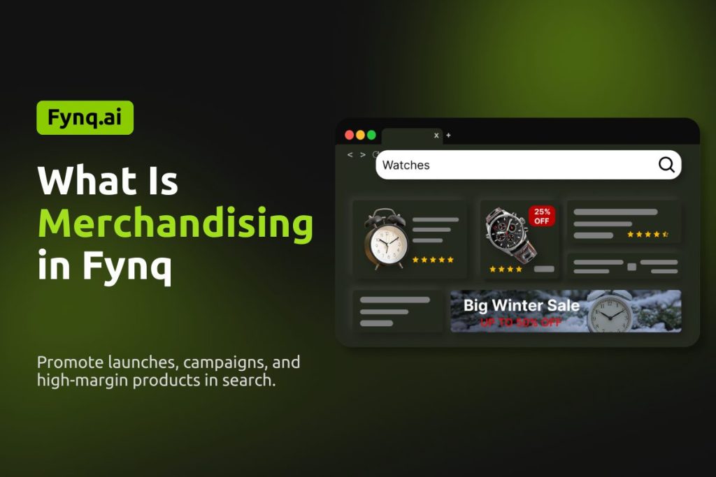 Merchandising in Fynq Cover image