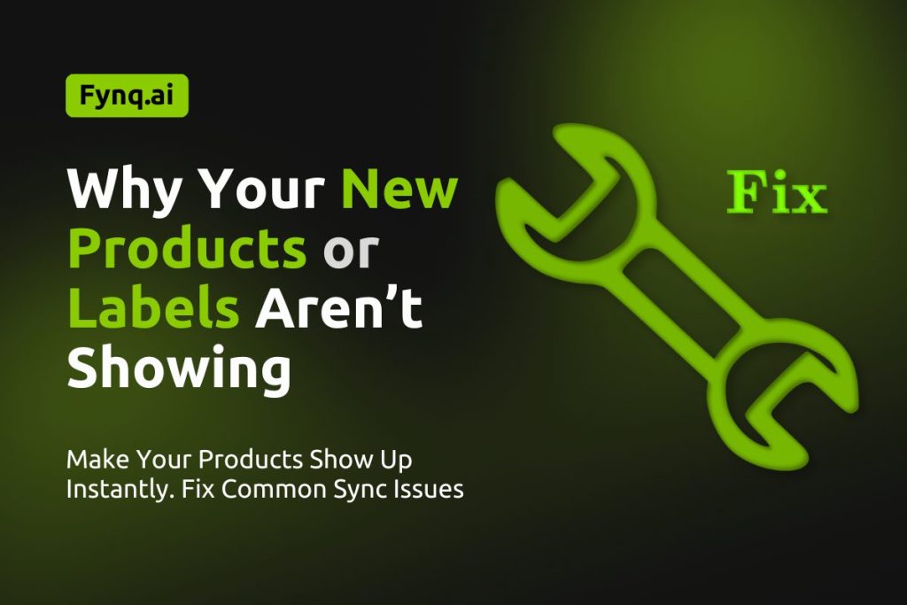products or labels aren’t showing cover