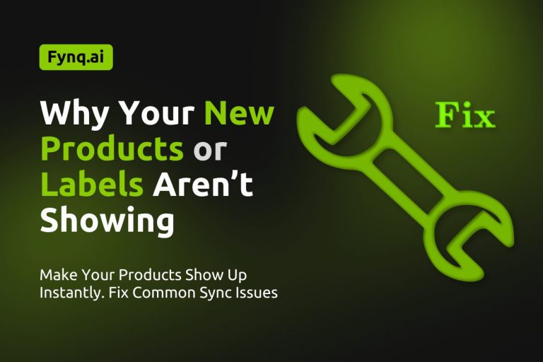 products or labels aren’t showing cover
