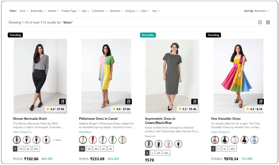 Search Results Page (SRP)