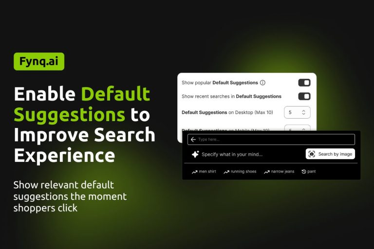 How to Enable Default Suggestions in the Instant Search Widget